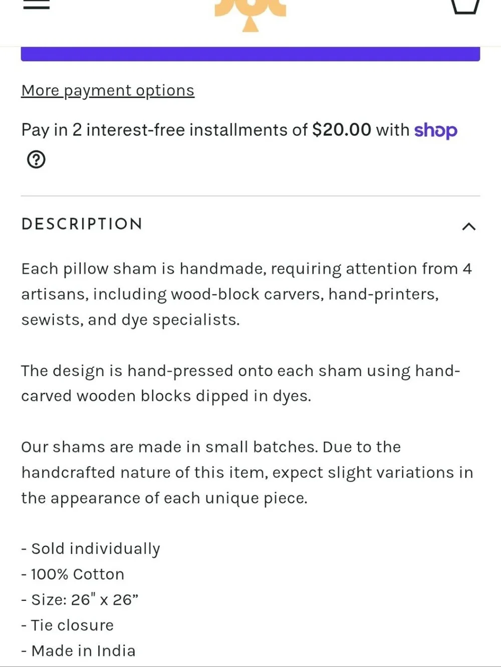 CQC LA Ascension Moon Lunar Pillow Shams Fringe 26